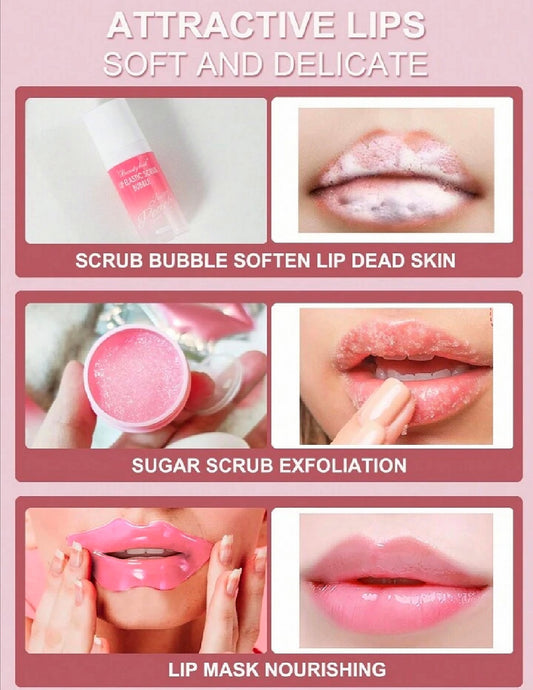 Dream pink lip care -5 Pcs set 💋